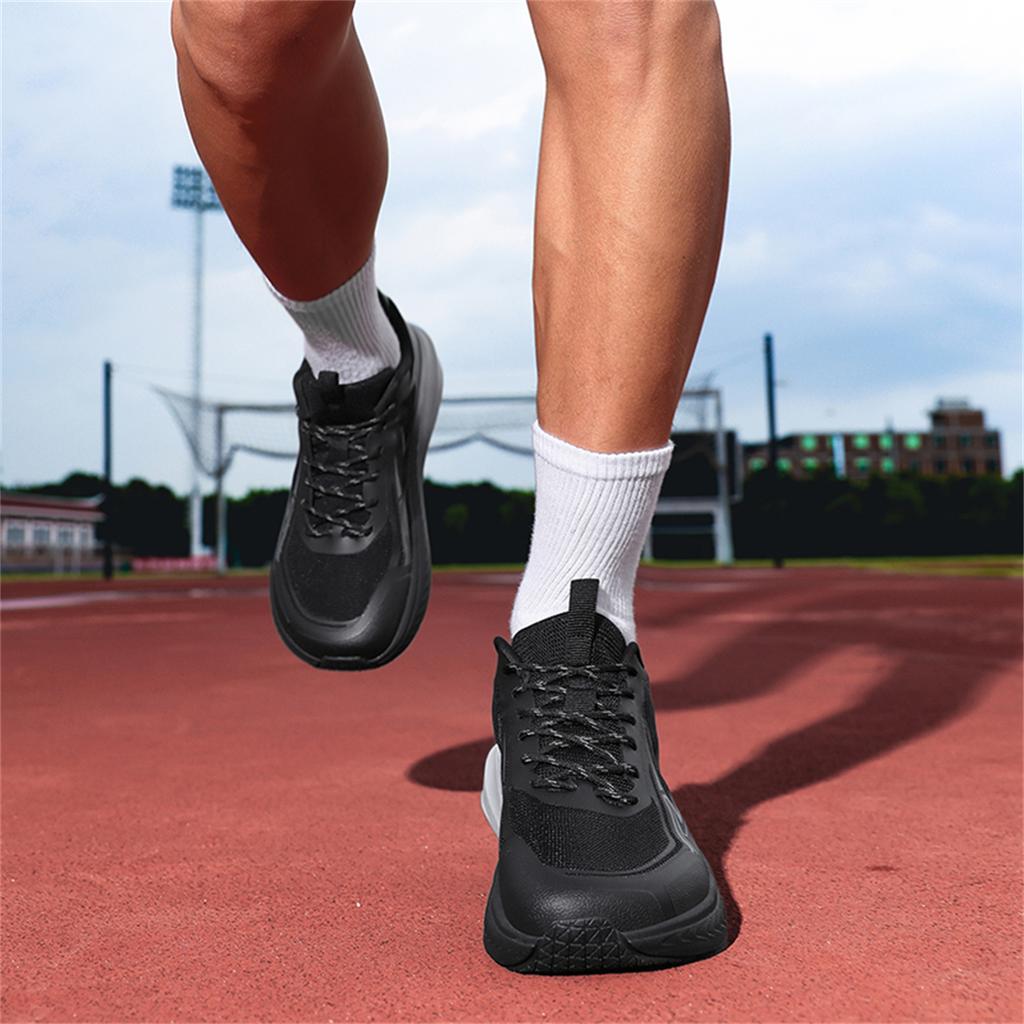 TUINANLE Оригинальные мужские повседневные кроссовки Комфорт Эластичность Беговые кроссовки Теннисные туфли Противоскользящие Баскетбольные кроссовки