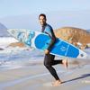 Надувная доска для серфинга с веслом 3,5 м из ПВХ для взрослых - устойчивая, универсальная и портативная для серфинга, гонок, рыбалки и йоги