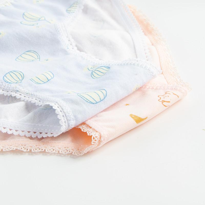 12 шт. / Лот нижнее белье для девочек, детские трусики, детские трусы от 2 до 12 лет