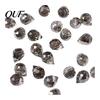 DIY Bracelet Making Beads Faceted Teardrop Glass Beads, Water Drop Loose Spacer Top Drilled Crystal Iridescent AB Coated for Sun Catcher, Necklace