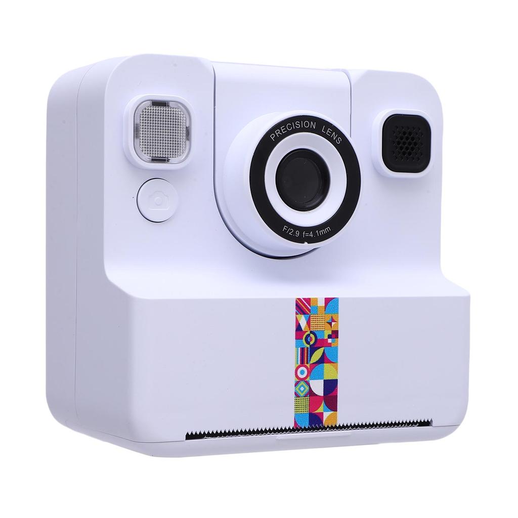 Instant Print Camera 2.4in HD Screen 24MP Photo 1080P Video Multifunctional Thermal Printing Camera for Students