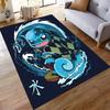 Pokémon Squirtle Charmander Carpet Printed Non-Slip Rug Mat for Living Room Bedroom Kids Room Home Decoration Floor Mat