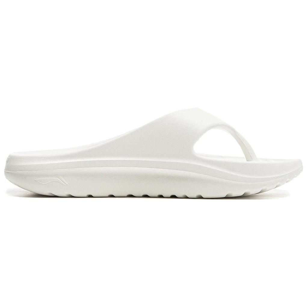 Li Ning модные удобные противоскользящие шлепанцы из ЭВА унисекс обувь белого цвета AGAU017-1