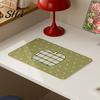 Easy Clean Placemat Waterproof Placemat, Soft Tough Non-Slip Heat Insulation Table Mat, Oil-Proof Wipeable for Kitchen Dining Rectangular