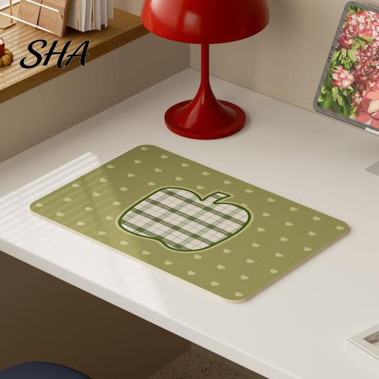 Easy Clean Placemat Waterproof Placemat, Soft Tough Non-Slip Heat Insulation Table Mat, Oil-Proof Wipeable for Kitchen Dining Rectangular
