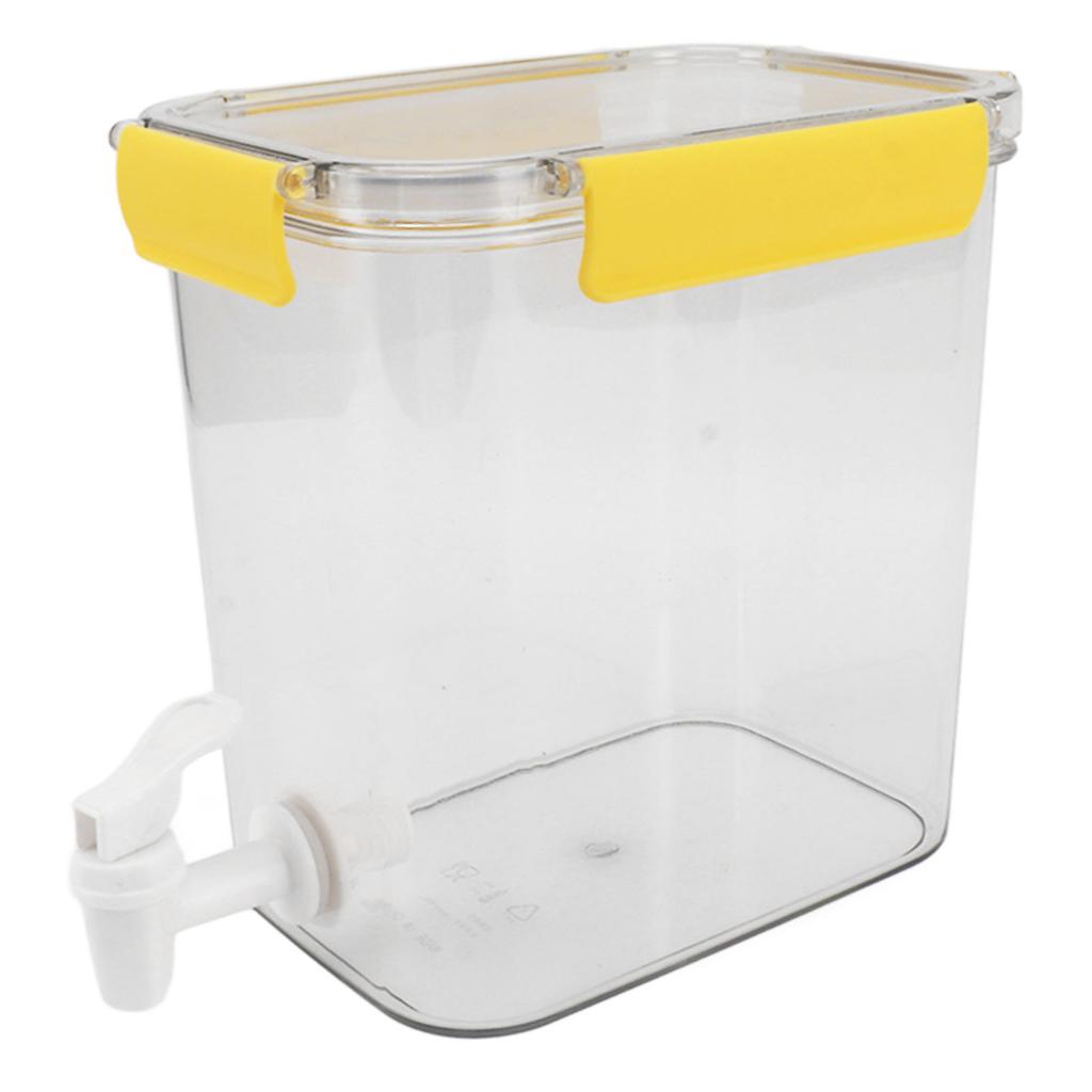 Refrigerator Cold Kettle 3.5L with Faucet Multifunctional PET Economical Practical Fridge Beverage