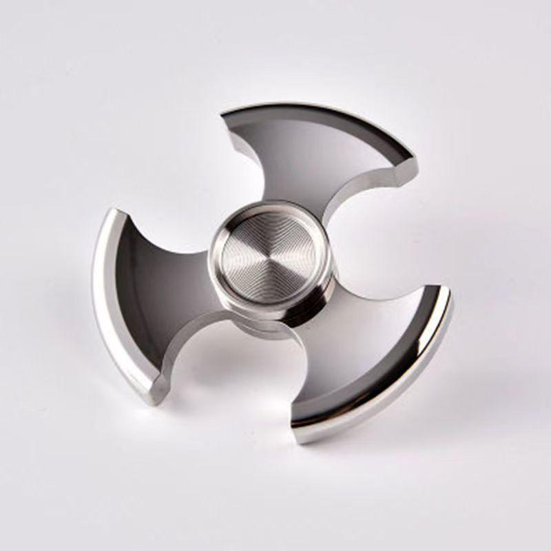 Нержавеющая сталь Fidget Spinner Игрушки для снятия СДВГ Тревоги Стресса EDC Крутые Гаджеты Взрослые и Дети Высокое Качество Изысканные Подарки