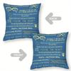 Byler Pillow Cover Crazy Together Quote Collage Throw Pillow Case Polyester Decorative Cushion Cover For Bedroom Dorm Home Decor