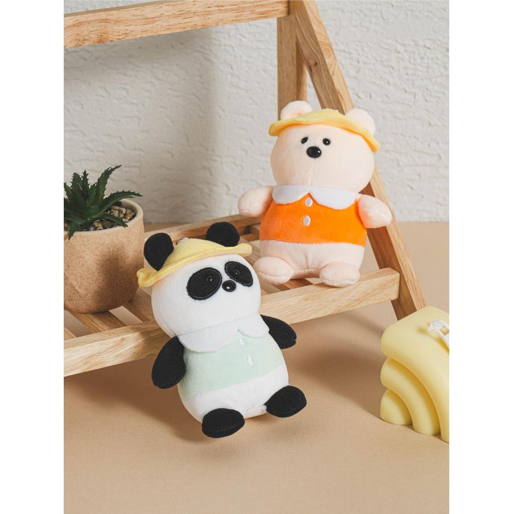 Daiso Picnic Animal Friends Keyring Panda