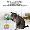 Fun Pet Bowl Feeder Roly Poly Food Leakage Ball Interactive Toy for Cat Dog Purple ABS