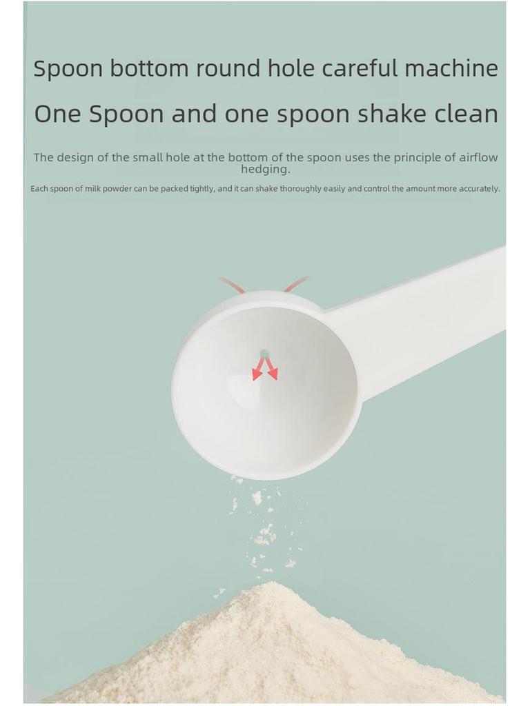 Портативный контейнер для хранения детского молока и рисовой муки большой емкости - влагонепроницаемый и герметичный