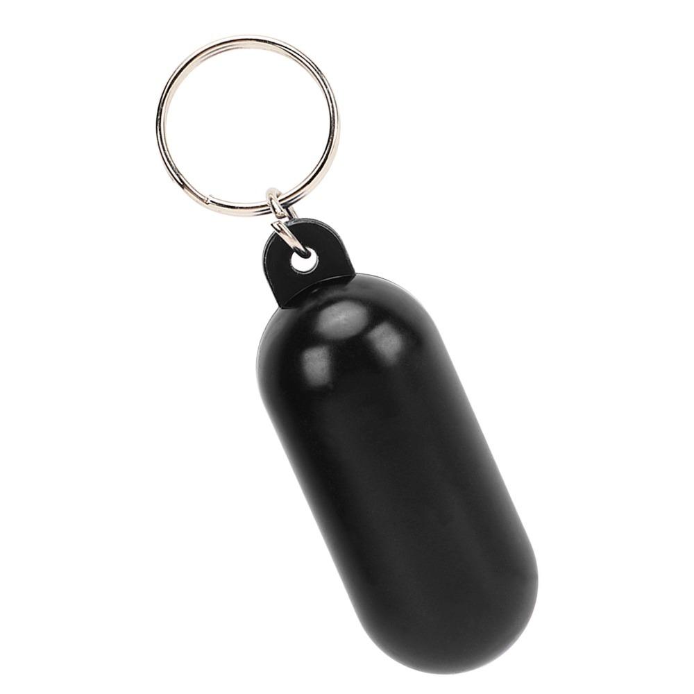 5 Pcs Lightweight Floating Keychain Capsule-Shaped Float Key Ring  Boating Accessories