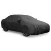 Uxcell Car Body Cover for Elastic for Outdoor 3L Cover, Cars, Hem, Waterproof, Snowproof, Dustproof, Durable, Breathable, Activities, Black, (4.7m)