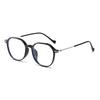Glasses Frame Myopia Women Can Match Degree Students Literary And Plain Makeup Daily Anti-Blue Flat Light Glasses Tr8374