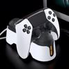 For PS5 Dual Controller Charging Dock with LED Indicator Charging Station Controller Charger Station for PS5 Joystick Gamepads