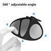 3 в 1 вращающееся на 360 градусов трехстороннее автомобильное зеркало для слепых зон, реверсивное слепое
