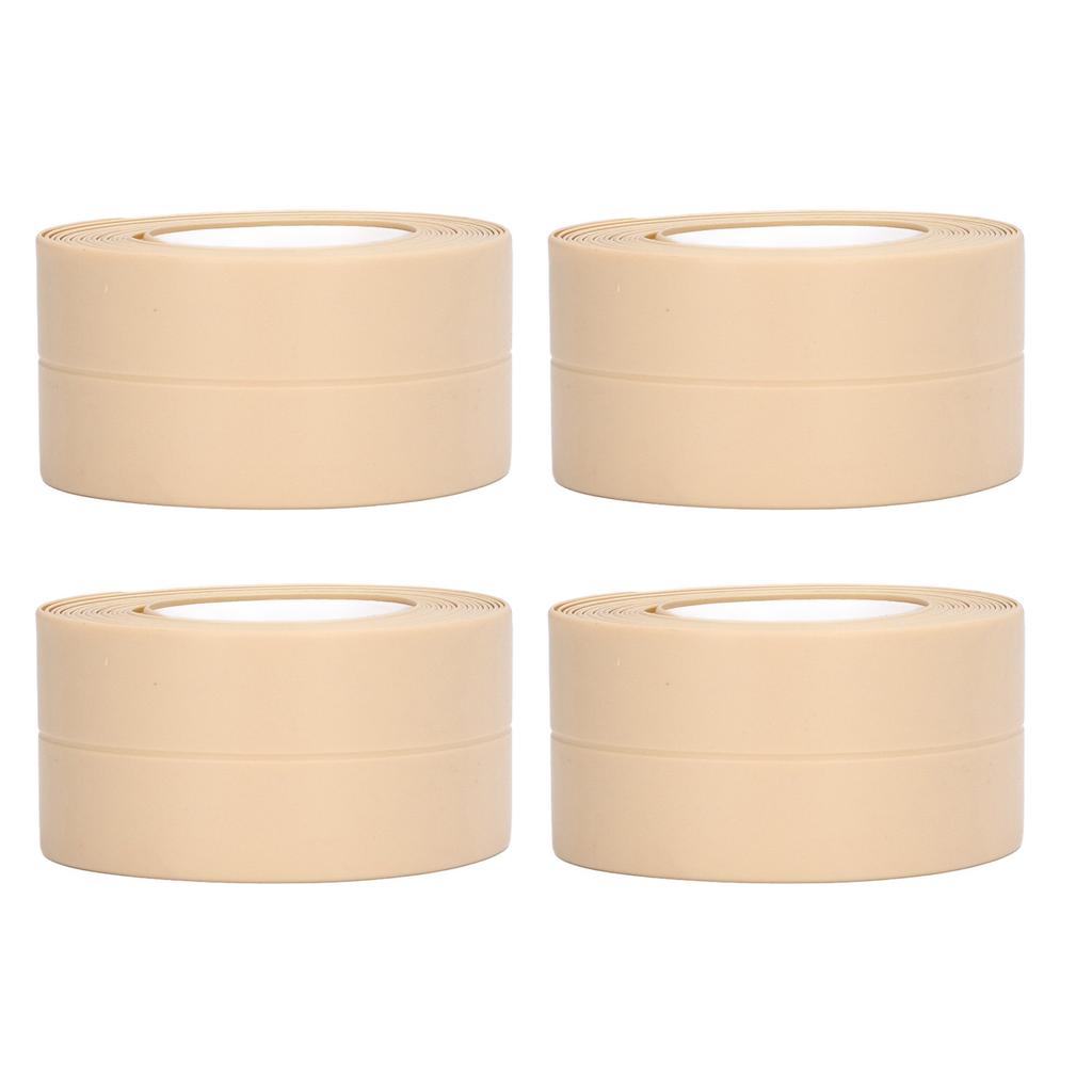 4 шт. Кухонная герметизирующая лента ПВХ Водонепроницаемая Самоклеящаяся Уплотнительная лента для Раковины в ванной комнате