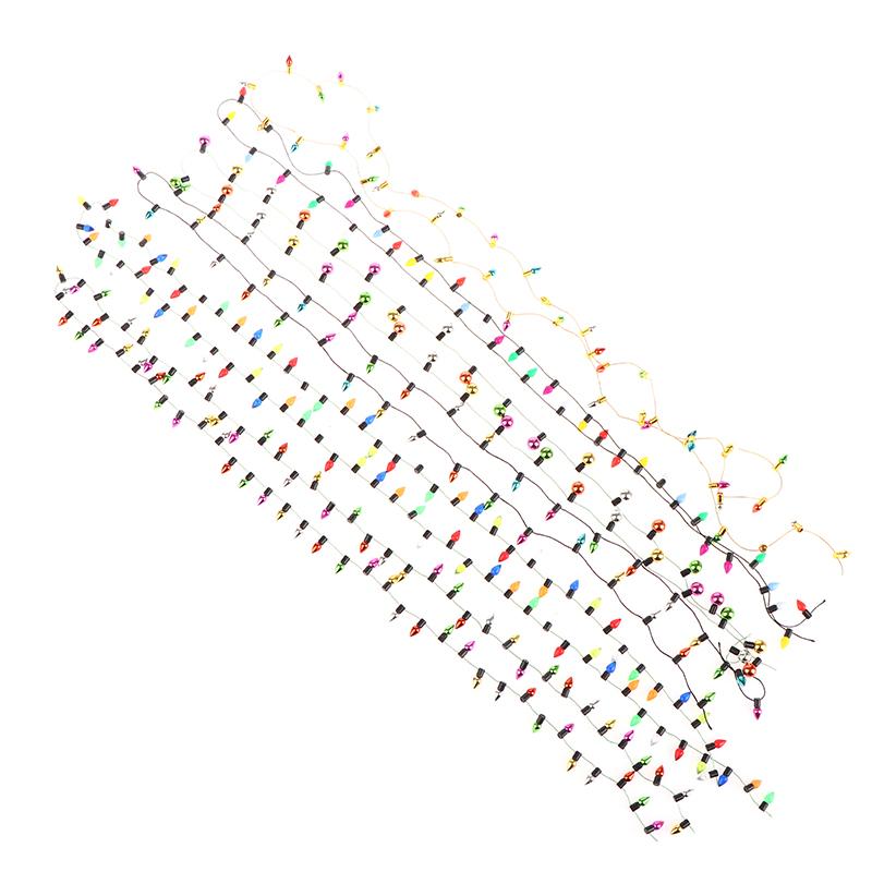 1:12 1 гирлянда искусственных огней Рождество Хорошее украшение кукольный домик Миниатюрная мини-мебель Аксессуары гирлянды