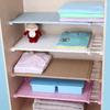 Adjustable Closet Organizer Storage Shelf Wall Mounted Kitchen Rack Wardrobe Shelves Cabinet Holders