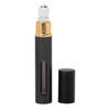 Mini Refillable Perfume Bottle Alumite Visible Portable Leakproof Empty Roll On Bottle 10mlBlack