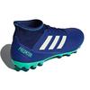 Adidas Predator 18.3 Круглый носок Шнуровка AG (Резиновые короткие шипы) Прочные футбольные бутсы Мужские футбольные бутсы Синие CP9308
