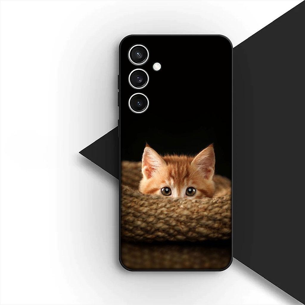 Чехол для телефона для Huawei P30 P20 Mate 20 Lite Pro Y7 Y6P Y7A 2019 Nova 5T 3I Funda Корпус Мягкий чехол Мультяшный кот Мяу Котёнок
