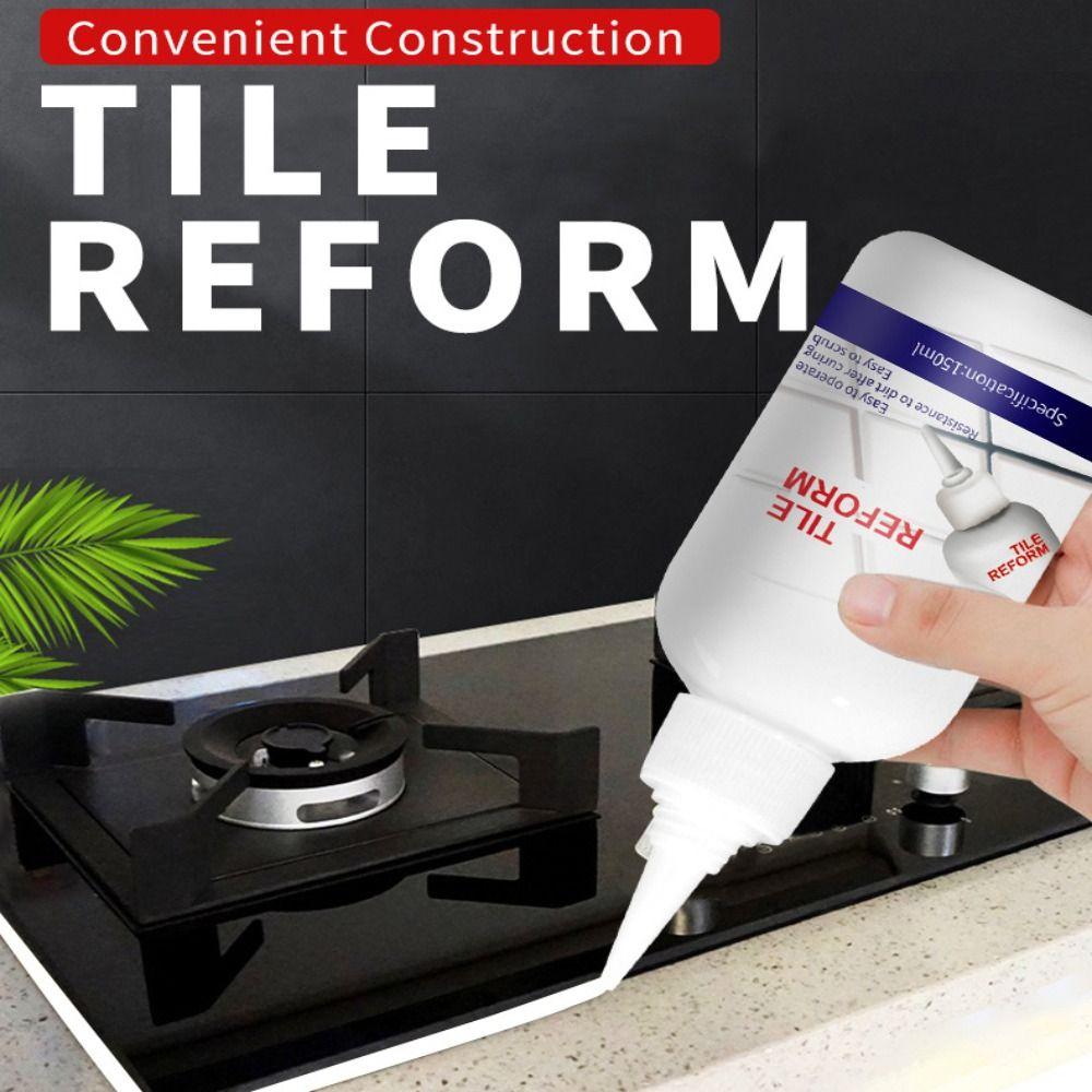 280 мл Средство для ремонта швов плитки Сильное Быстросохнущее Водонепроницаемое Затирка для керамической плитки Водонепроницаемое Устойчивое к плесени