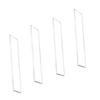 Acrylic Shelves Medicines Cabinet Replacement with Smooth Surfaces for Bathroom Kitchen Supplies