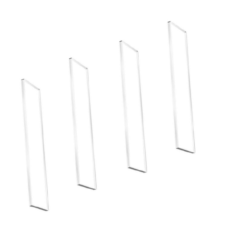 Acrylic Shelves Medicines Cabinet Replacement with Smooth Surfaces for Bathroom Kitchen Supplies