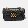 [Pre-Owned] Gucci GG Marmont Matelassé Mini Bag 'Black' - Very Good #2EO132