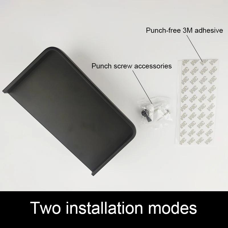 Большой держатель для туалетной бумаги, настенный держатель для рулона бумаги с лотком для хранения, туалетный органайзер, подставка для телефона, аксессуары для ванной комнаты