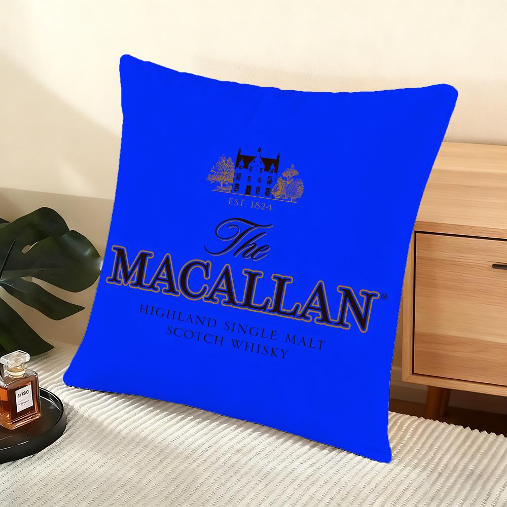 M-Macallanns W-Виски Наволочка Мягкая Коротковорсовая Наволочка Гладкая Уютная Текстура Эстетичный Чехол для Подушки Декор для Дома