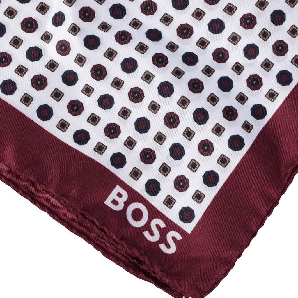 Boss Mens Logo Pocket Square