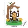 Танцор-обезьянка, качающийся на солнце, игрушка для приборной панели автомобиля, украшения для рабочего стола