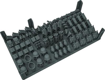 RT Диорама 1/35 Немецкое снаряжение пехоты 1944-1945 Миниатюрный аксессуар RTDFM35018 (Декорации)