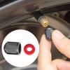 10/25/50/100Pcs Tire Valve Caps, Plastic Car Tire Stem Dust Covers Universal Valve Caps for Cars, Bicycle, Trucks, Motorcycles