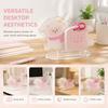 Cartoon Acrylic Desk Calendar Clear Acrylic Time Manegement Organizers  Home Decor