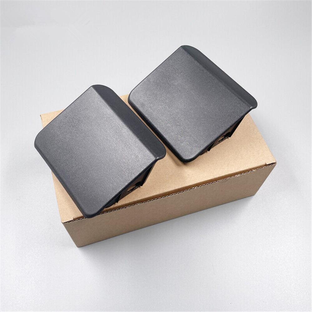 1 Pair 2pcs Front Bumper End Cap Black Fit For Jeep Wrangler 1996-2006