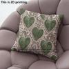 Vintage Lace Ivy Leaf Throw Pillow Covers Pattern Cushion Cover Suitable for Sofa Bedroom Car Pillow Cover