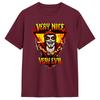 Danhausen Very Nice Very Evil TShirt Summer  Cotton TShirts For Mens Novelty Casual Tee Shirt Short Sleeve Classic Top Tees