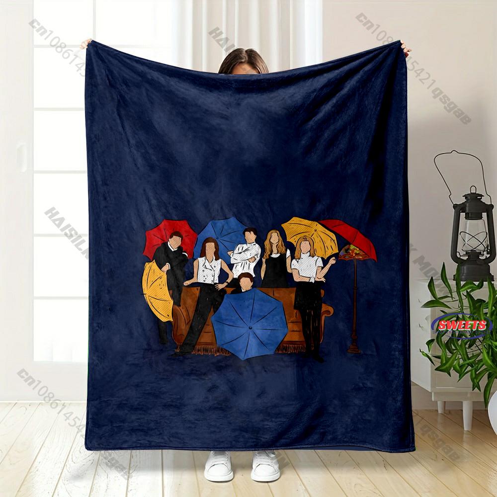3D Classic Friends Theme Printed Blanket,Bedroom Living Room Sofa Chairs Bed Decor Blanket Wonderful Gift Blanket Fast Shipping