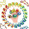 Cross-Border Changeable Twist Toy Twist Ring Decompression Artifact Creative Pressure Relief Small Toy Gift