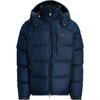 Polo Solid Removable Hood Zipper Long Sleeve Down Jacket Men Outerwear 710968278-003