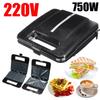 220V 750W Electric Sandwich Maker Iron Waffles Maker Machine Bubble Egg Cake Oven Automatic Breakfast Waffle Machine