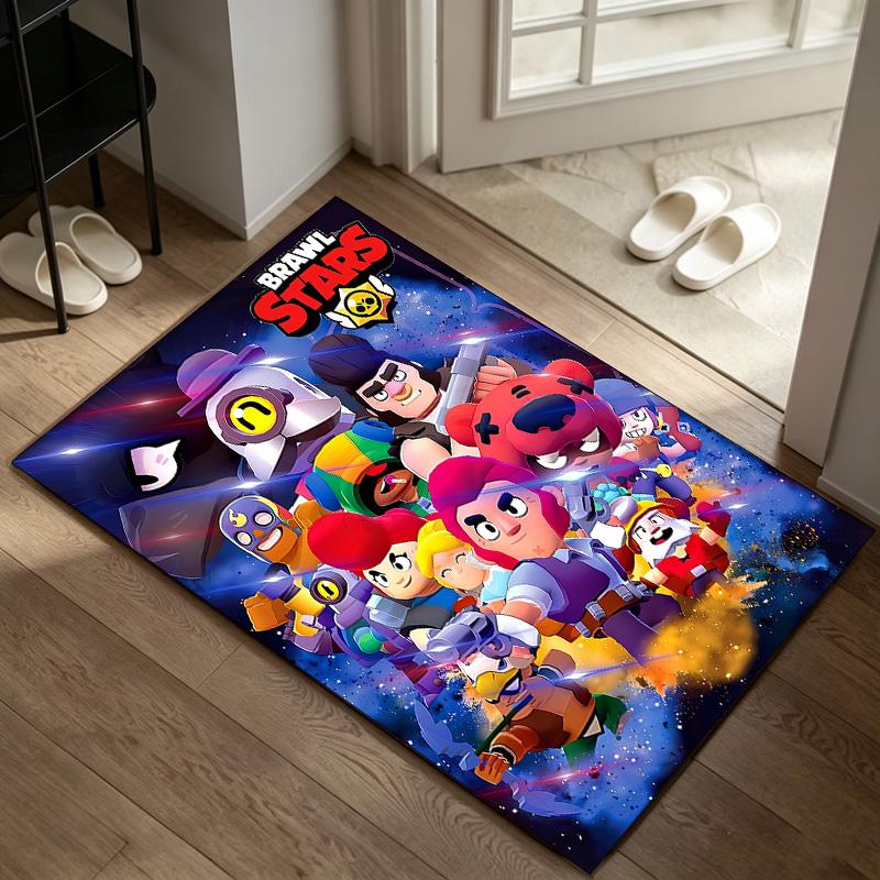 Brawl Heros A A rug suitable for office chair areas living rooms and computer desks perfect for home offices and an ideal holiday gift