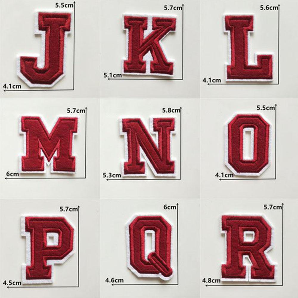 Пальто Одежда Алфавит Вышивка Шитье Ткань Одежда Вышивка Буквы Нашивки Аппликации Нашивки