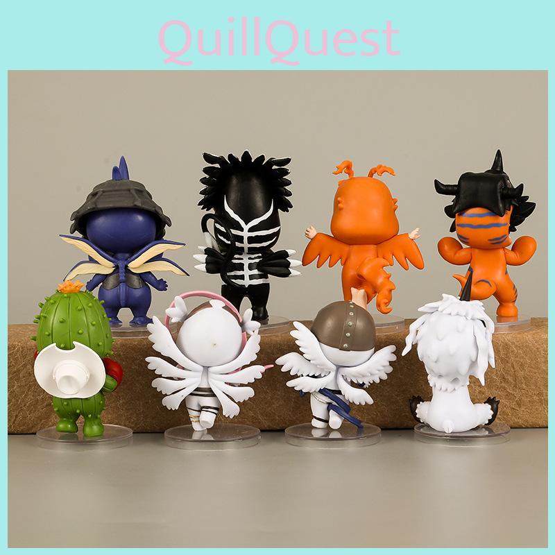 Изысканные ПВХ Аниме Фигурки Digimon Taichi Yamato Sora Koushiro Mimi Коллекционный Набор