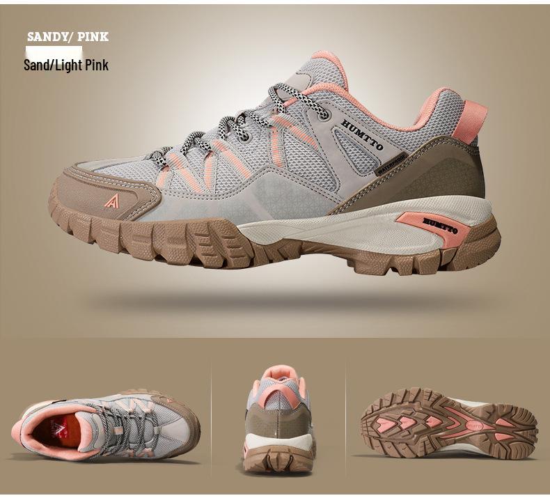 Женские водоотталкивающие нескользящие легкие походные ботинки Hantu на весну/осень