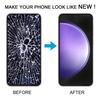Для Samsung Galaxy S23 FE SM-S711B 6.43 дюйма OLED ЖК-экран дигитайзер полная сборка с рамкой (черный)