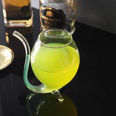 Стекло для вина, виски, термостойкая трубка для питья сока, молока, соломенная чашка